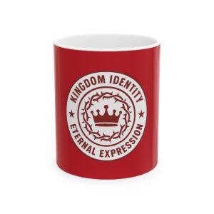 Kingdom Identity Ceramic Mug | Inspirational Coffee Cup, Unique Gift for Friends, Home Decor, Coffee Lovers, Holiday Present