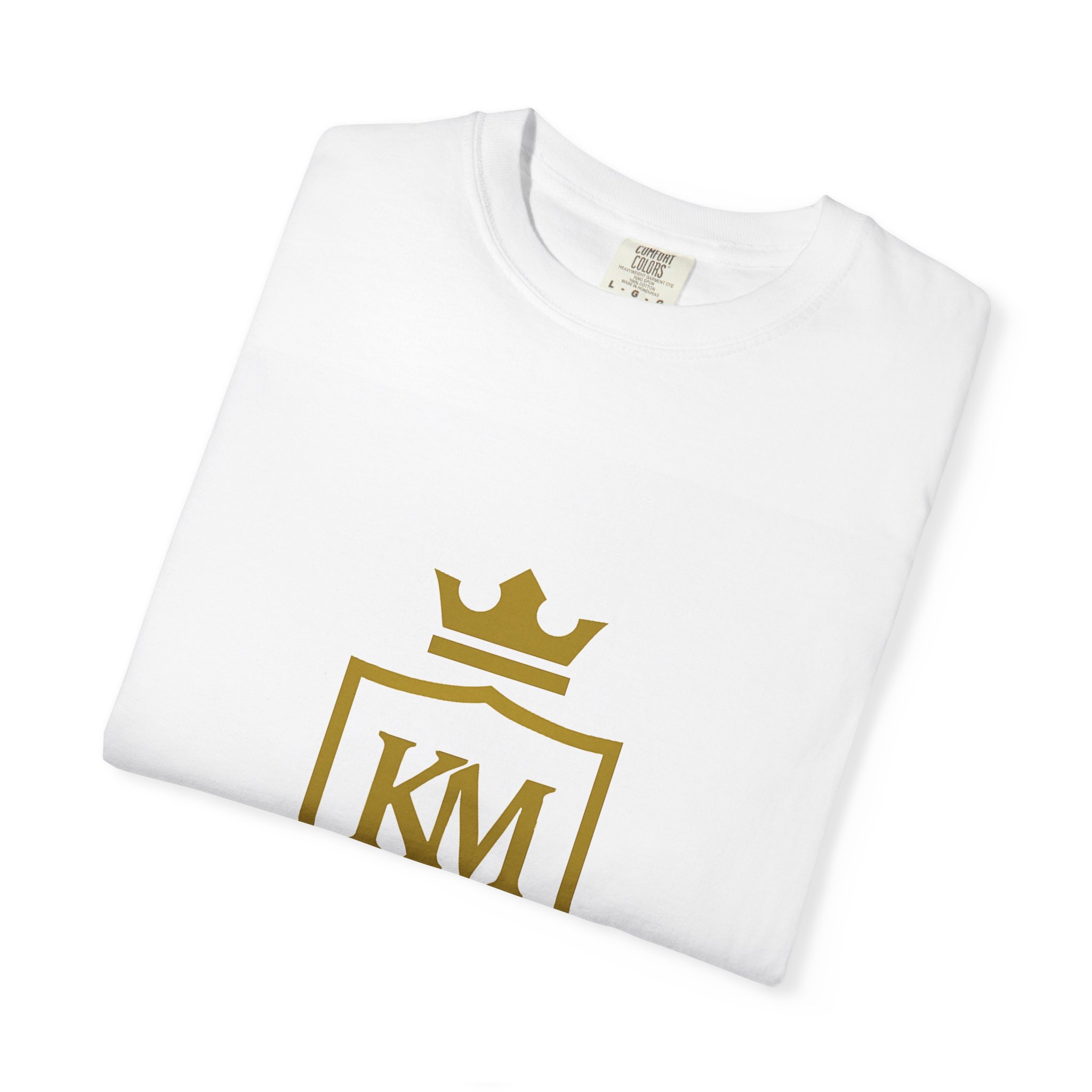 King Maker Unisex Garment-Dyed Tee, Casual Everyday Wear, Gift for Him, Crown Design, Motivational Shirt - Image 3