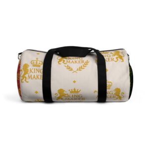 King Maker Duffel Bag - Stylish Travel Tote, Gym Bag, Weekend Getaway Bag, Sports Bag, Gift for Adventurers