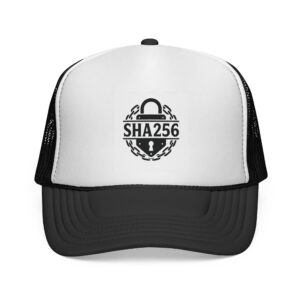 SHA256 Trucker Caps - Secure Style for Tech Lovers, Gift Idea for Coders, Casual Wear, Hacker Culture, Statement Accessories