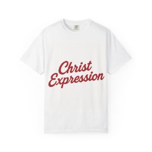 Christ Expression Unisex T-Shirt, Inspirational Tee, Christian Apparel, Faith-Based Fashion, Gift for Believers