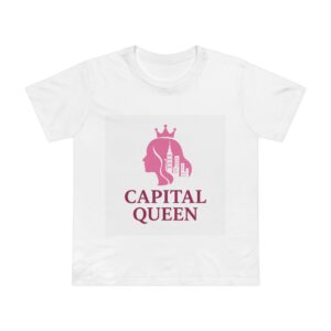 Capital Queen Women's Maple Tee - Stylish Casual Wear, Perfect for Birthdays, Gifts, Everyday Fashion, Queen Vibes