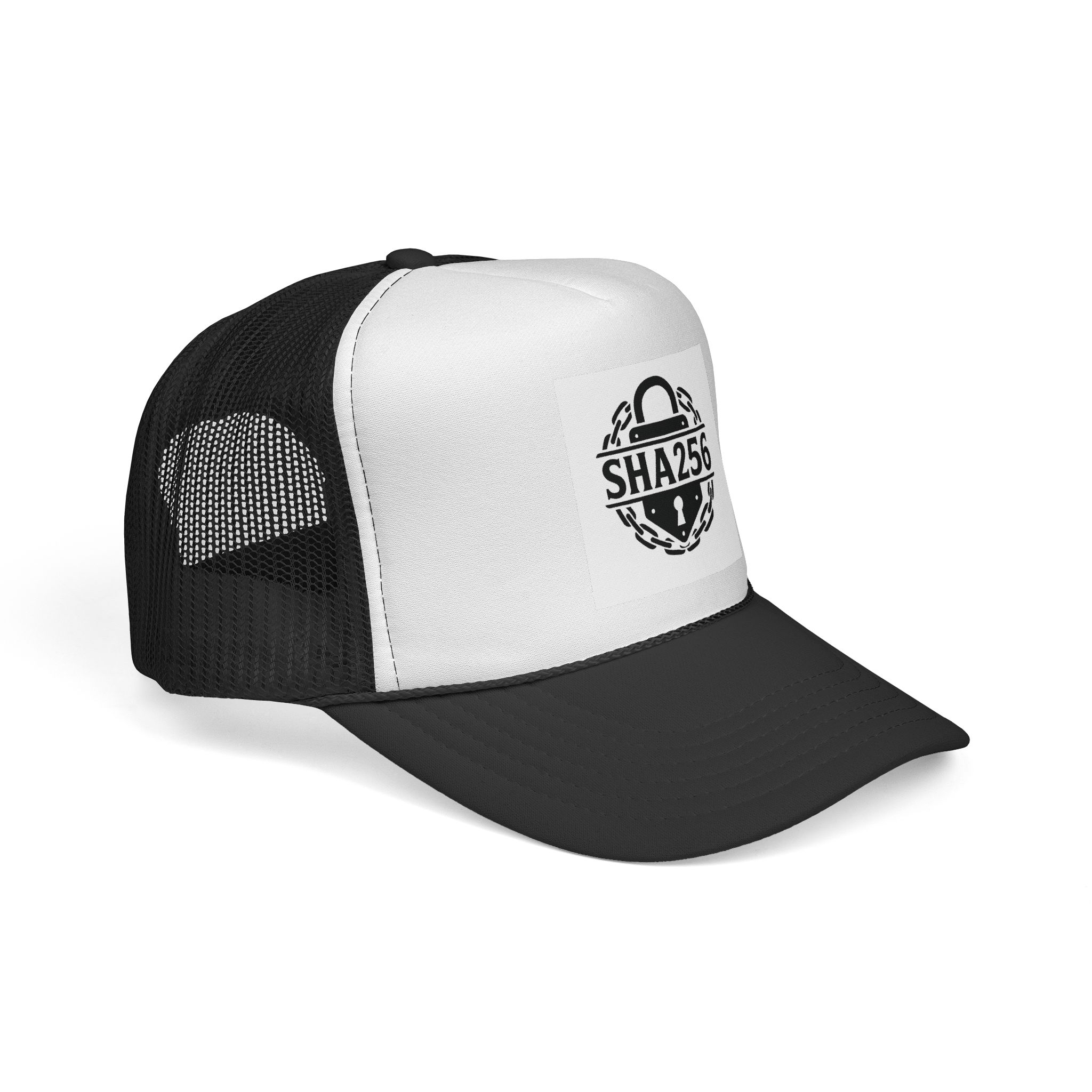 SHA256 Trucker Caps - Secure Style for Tech Lovers, Gift Idea for Coders, Casual Wear, Hacker Culture, Statement Accessories - Image 2