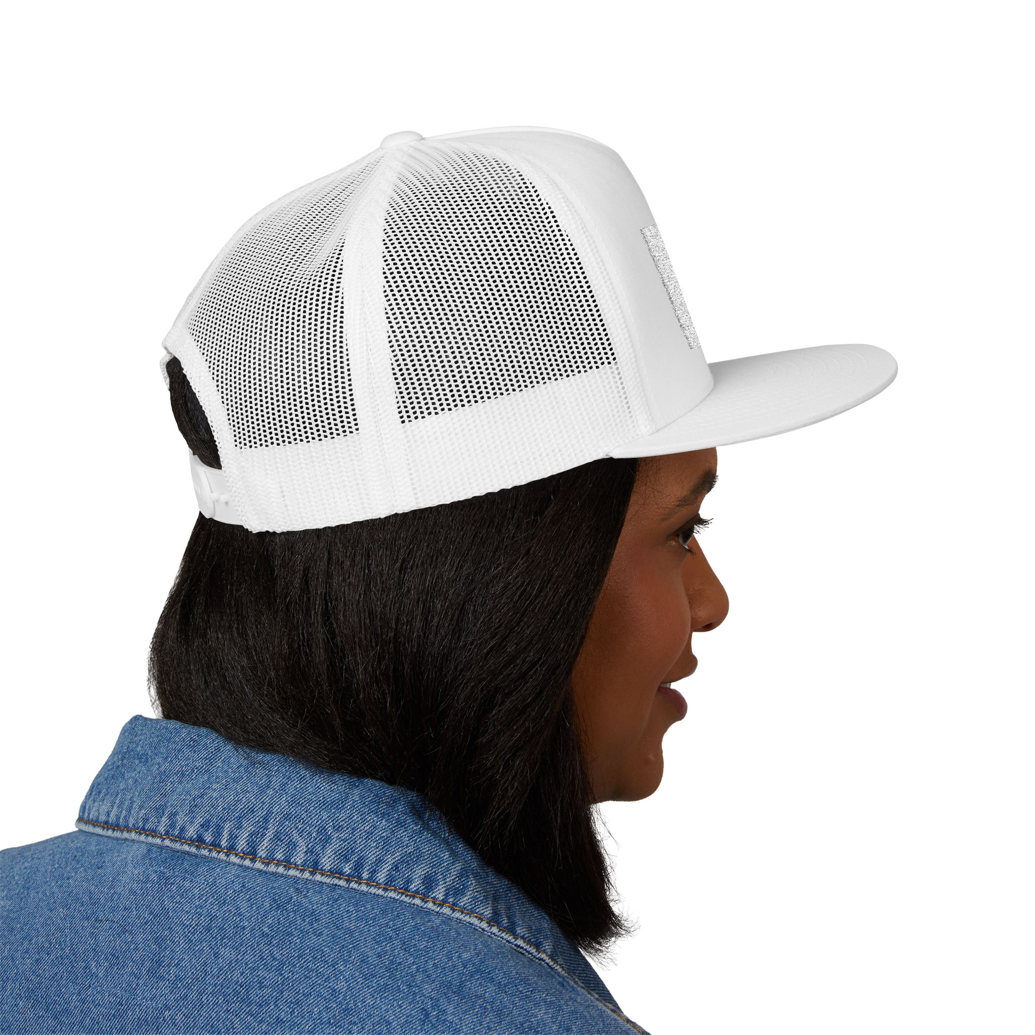 King Maker 5 Panel Trucker Cap, Stylish Embroidered Hat, Casual Outdoor Accessory, Gift for Men & Women, Trendy Headwear - Image 8